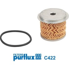 Purflux Almparca Yakit Filtresi PARTNER-BERINGO-EXPERT-JUMPY-P205-P306-P309-P405-P406-P806-XSARA-ZX-BX-XANTIA-EVASION -C15 1.7-1.8-1.9 D XUD7-XUD7T-XUD9A Dizel O.e