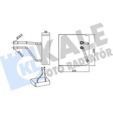 Kale Almparca Klima Evaporator Ford Fiesta 02-