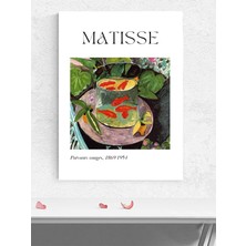 Belirtilmemiş Red Fish Bowl, Kırmızı Balıklar, Fovizm Sanatsal Poster - Afiş - Dekoratif Duvar Poster
