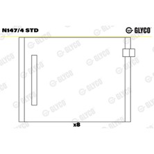 Glyco Almparca Eksantrik Yatak Vag 76.5mm Any
