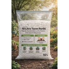 Plant Home Power Mix Plant Home 10 Litre Tarım Perlit Güçlü Kök ve Hızlı Gelişim İçin Toprak Havalandırıcı