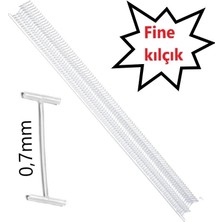Jokey Ambalaj Şeffaf Fine 7milimetre / 0,7mm Etiketleme Kılçığı (1000 Adet)