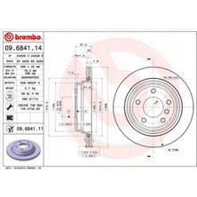 Brembo Almparca Fren Diski Arka Bmw E39