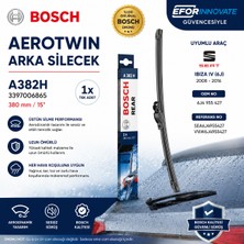 Bosch Orijinal 3397006865 6J4955427 Aerotwin Silecek Takımı 380 mm Volkswagen Seat Ibiza Uyumlu