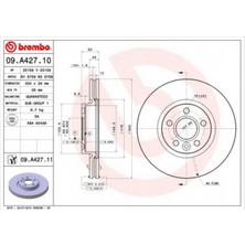 Brembo Almparca Fren Diski Ön Ford Mondeo-Land Rover Freelander 2 07- Çap: 300MM 5 Delik