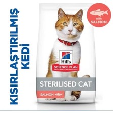 Hill's Hills Somonlu Kısırlaştırılmış Yetişkin Kedi Maması 1,5 kg
