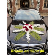 Bonicce Gelin Arabası Süsleme Seti Kırmızı Beyaz