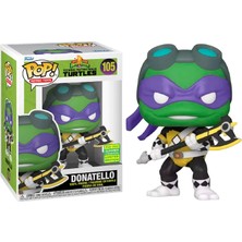 Funko Pop! Teenage Mutant Ninja Turtles Vinyl Figure Donatello In Black Power Ranger Outfit Convention Exclusive #105 Figür