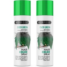 Anka Select Morfose Mech 24 Saate Kadar Etkili Yeşil Renkli Saç Spreyi Ever Green 150 ml 2 Adet
