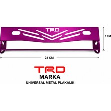 EP Garaj Otomotiv Trd Marka Universal Metal Plakalık – Mor