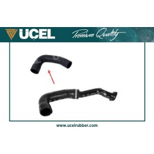 Üçel Almparca Turbo Hortumu Tek Hortum Fiat Doblo Ii 10- 1.6d Mtj 2.0d Mtj Kelepçeli