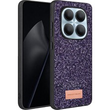 Zengemtr Onegif Xiaomi Redmi Note 15 Pro 5g Bright Simli Kapak - Derin Mor