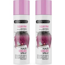 Anka Select Kargo Bedava Hızlı Teslimat Mech 24 Saate Kadar Etkili Pembe Renkli Saç Spreyi Sugar Pink 150 ml 2 Adet - 1 Morfose Mech 24 Saate Kadar Etkili Pembe Renkli Saç Spreyi Sugar Pink 150 ml 2 Adet