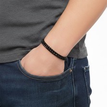 Parmas Design Flat Mariner Çelik Zincir 6mm Erkek Hediye Bileklik 01851
