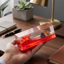 Keyfim Shop Kişiye Özel Dinozorlar ve Volkanlar Temalı Batmayan Gemi
