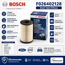 Bosch F026402128 Yakıt Filtresi (N2128) Mondeo Volvo