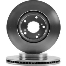 Ayd Almparca Ön Fren Diski Ha Kanalli Honda Civic 1.5l L15B7 Vtec Fk7 Rs Modeli Hatchback 17- / 1.6l N16A I-Dtec Dizel Fk3 Fc8 Kasa 13- 293 Çap x 5 Bijon - Adet Disk Idır