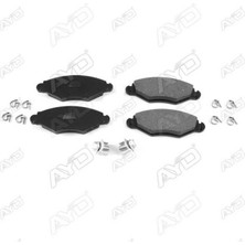 Ayd Almparca Ön Fren Balatasi Peugeot P206 1.4 1.6 09/98- P306 1.4 1.6 5/93- Kulaklari Deliksiz