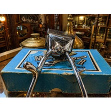 Evvel Zaman Antik Nostaljik El Tipi Saç Kesme Makinesi (Manuel – Metal)