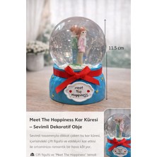 Evvel Zaman Antik Meet The Happiness Kar Küresi – Dekoratif Romantik Tasarım