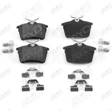 Ayd Almparca Arka Fren Balatasi P307 00-09 P308 07-14 Partner 08- Partner Tepee 08- Berlingo 08- C4 04-16 Xsara Picasso 99-11 Ds4 15-18
