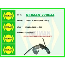 Bescher Almparca Turbo Borusu Hortumu Kango-Clio 1.5 Dci