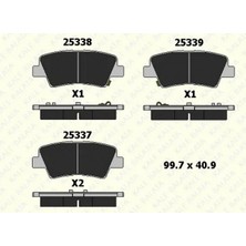 Kale Balata Almparca Arka Fren Balata Hyundai I20 1.2l G4LA 15-20 1.4l G4LC 15-18 1.4l D4FC Crdi 15-18 / Elantra 1.6l D4FB G4FG 16- / Kia Soul 1.6l D4FB 14- / Sportage 1.6l G4FD G4FJ T-Gdi 15- 1.6l D4FE 18- Del