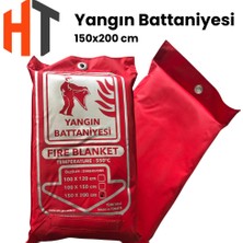 Hayat Trafik Yangın Battaniyesi, Çantalı Yangın Battaniyesi 150X200 cm