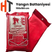 Hayat Trafik Yangın Battaniyesi, Çantalı Yangın Battaniyesi 150X180 cm