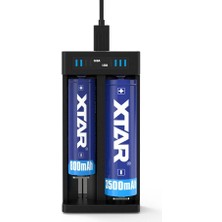 ÖNÇ - PRİME Xtar Mc2 Plus Ikili Li-Ion Pil Şarj Cihazı