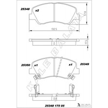 Kale Balata Almparca Balata Ön Accent Iv Blue-I20-I20 Active-I20 Coupe-I40 10 -