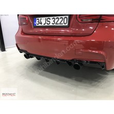 Bodykit Center Bmw F30 Performance Difizör 335 Çıkışlı Plastik