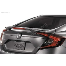 Bodykit Center Honda Civic Fc5 2016-2021 Işıklı Spoyler Boyasız