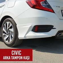 Bodykit Center Honda Civic Fc5 2016-2021 Akra Tampon Eki Boyasız