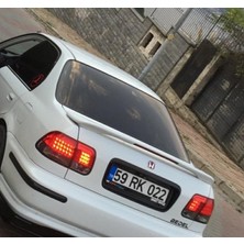 Bodykit Center Honda Civic 96-2001 Sedan Işıklı Spoyler Boyasız