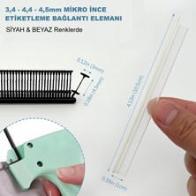 Jokey Ambalaj Siyah/4.4mm Mikro Kılçık - 500 Adet (%100 Made In Ithal)