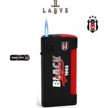 Beşiktaş 2026 Lisanslı Yeni Sezon Metal Rüzgar Geçirmez Jetli Çakmak Ergonomik Basmalı Özel Tasarım