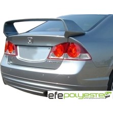 Bodykit Center Honda Civic Fd6 2007-2011 Mugen Yüksek Spoyler Boyasız