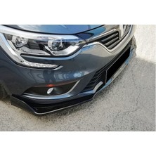 Bodykit Center Renault Megane 4 Hb Ön Lip Piano Black