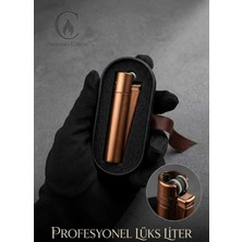 CLİPPER Şık Kutulu Premium Metal Doldurulabilir Çakmak.zarafet ve Dayanıklılık Bir Arada: