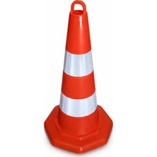 Hayat Trafik 50 cm Sekizgen Tabanlı Koni Eko 2 Reflektif