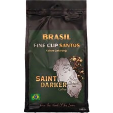 Saint Darker Brasil %100 Arabica Çekirdek Kahve 250 Gr