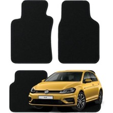 Volkswagen ( Vw ) Golf 7 Tam Uyumlu Lüx Oto Halı Paspas Golf Paspas , Golf 7 Paspas