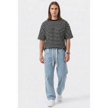 Zuzudan Erkek Rahat Kesim Denim Mavi Pantolon