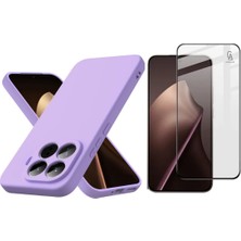 Coolacs Xiaomi Mi 15T Pro Uyumlu Içi Kadife Lansman Kılıf ve 5d Tam Kaplayan Cam Ekran Koruyucu