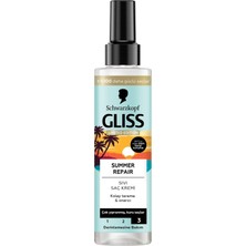 Gliss Summer Repair Sıvı Saç Kremi 200 ml 4 Adet