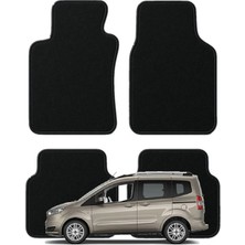 Ford Tourneo Courier 1. Nesil (2014-2023) Özel Kesim Tam Uyumlu Lüx Oto Halı Paspas , Ford Paspas , Ford Tourneo Courier Paspas
