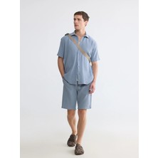 Lcw Vision Indigo Regular Fit Erkek Şort