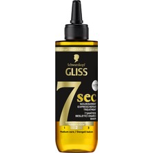 Gliss 7 Sec Oil Nutritive Ekspres Onarıcı 200 ml 2 Adet