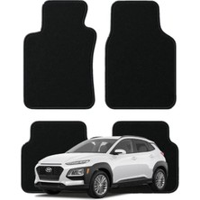 Hyundai Kona 1. Nesil (2018-2023) Özel Kesim Tam Uyumlu Lüx Oto Halı Paspas Hyundai Kona Paspas , Hyundai Kona Halı Paspas
